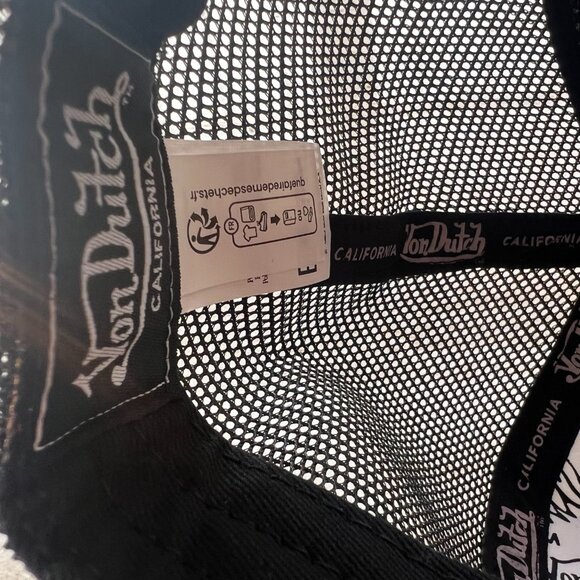 Von Dutch Flying Eyeball Trucker Hat - Picture 7 of 8